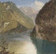 Frederic E.Church Koenigssee,Bavaria oil painting artist